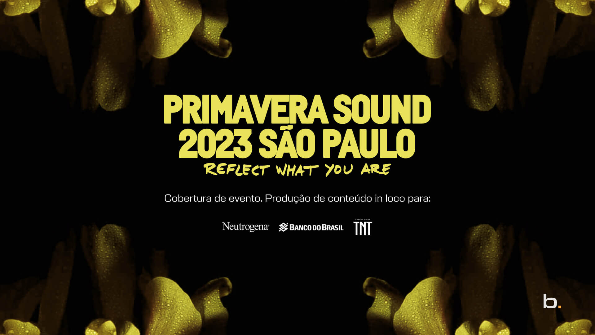 Produção audiovisual, branded content e mídia digital se encontram na cobertura do Primavera Sound 2023 com conteúdo cheio de atitude e música.