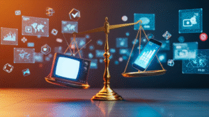 Investimento em mídia no Brasil: disputa acirrada entre a TV e o digital