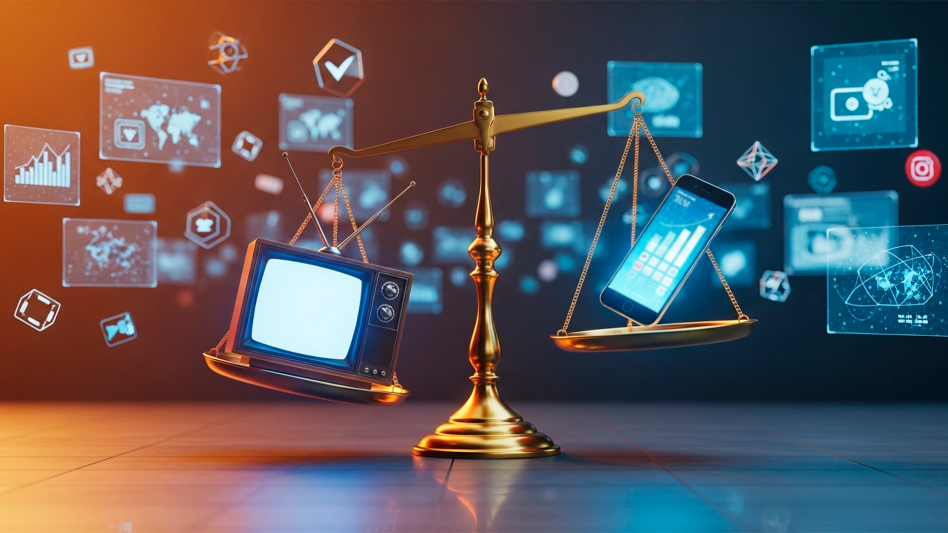 Investimento em mídia no Brasil: disputa acirrada entre a TV e o digital